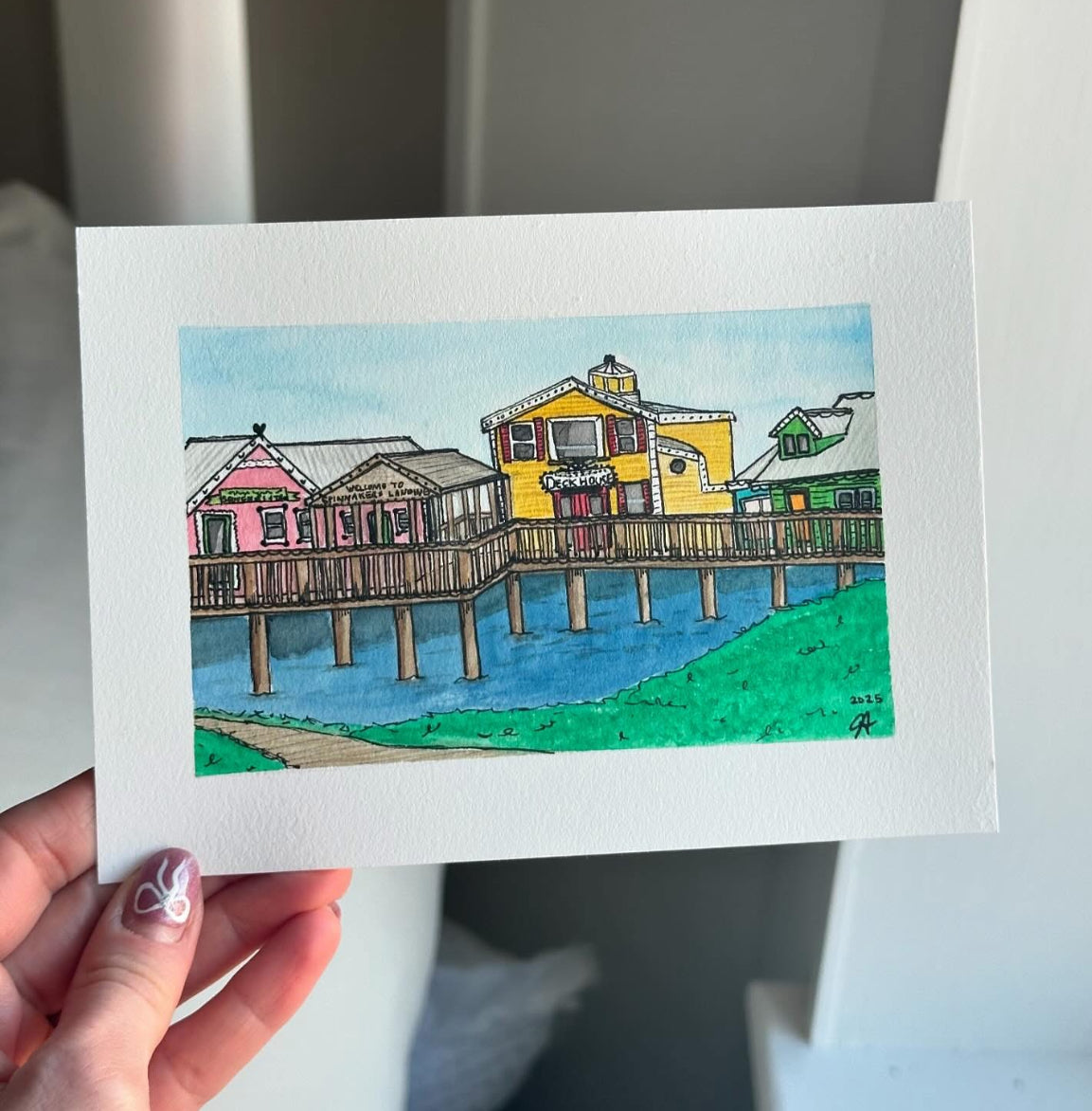 Spinnakers Landing - Julie Yvonne Art