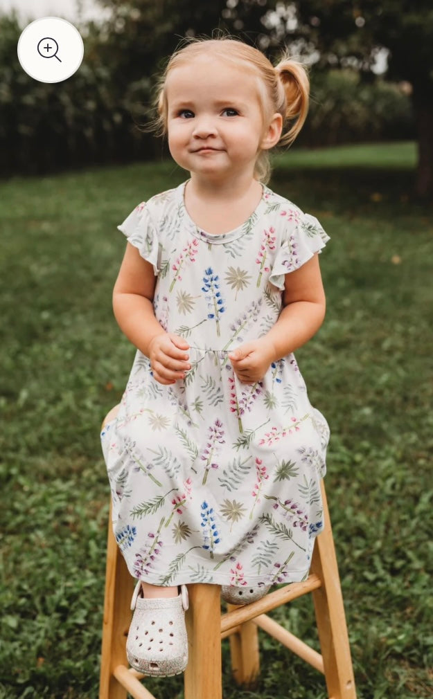 Lupin Bamboo Twirl Dress by Blues Boutique
