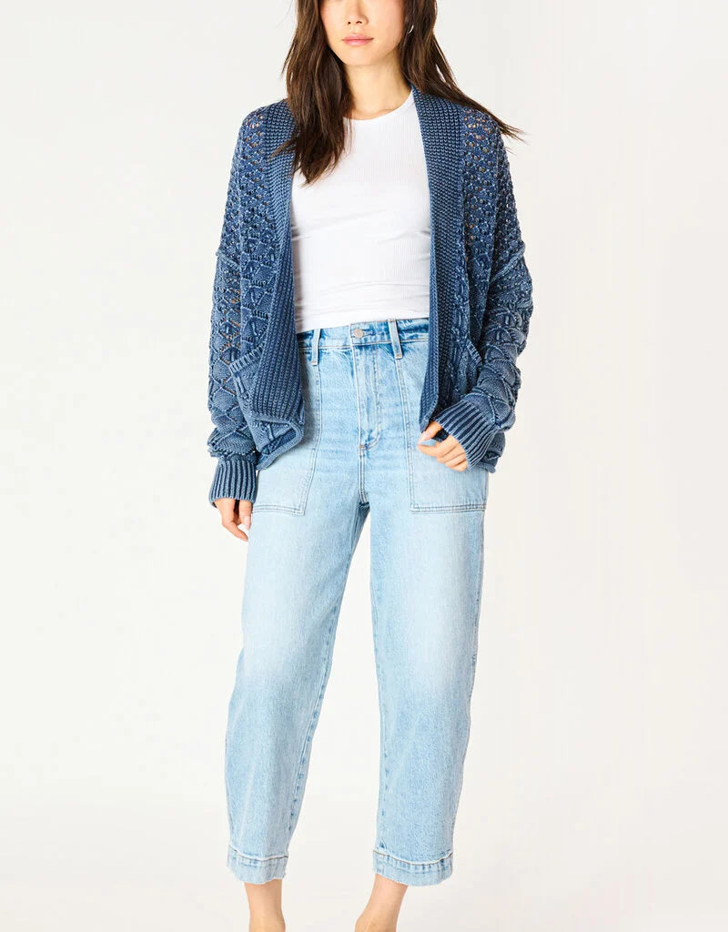 Indigo Cardigan by Dex Clothing