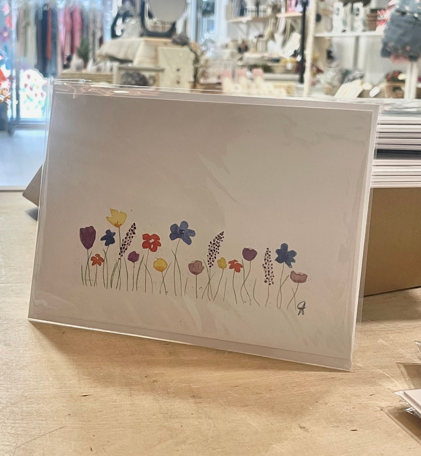 Floral Greeting Cards - Julie Yvonne Art