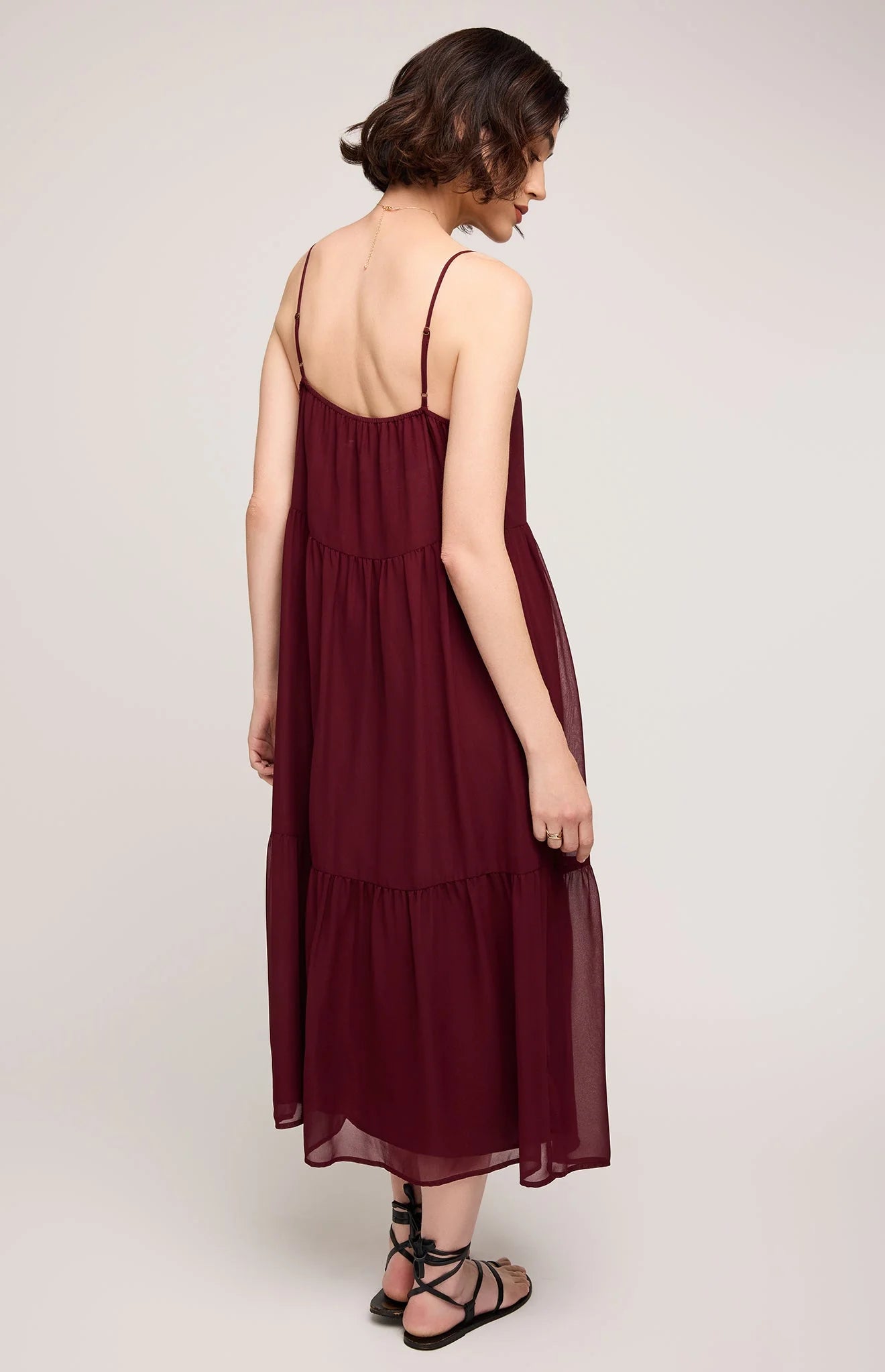Merlot Red Dress by Gentle Fawn