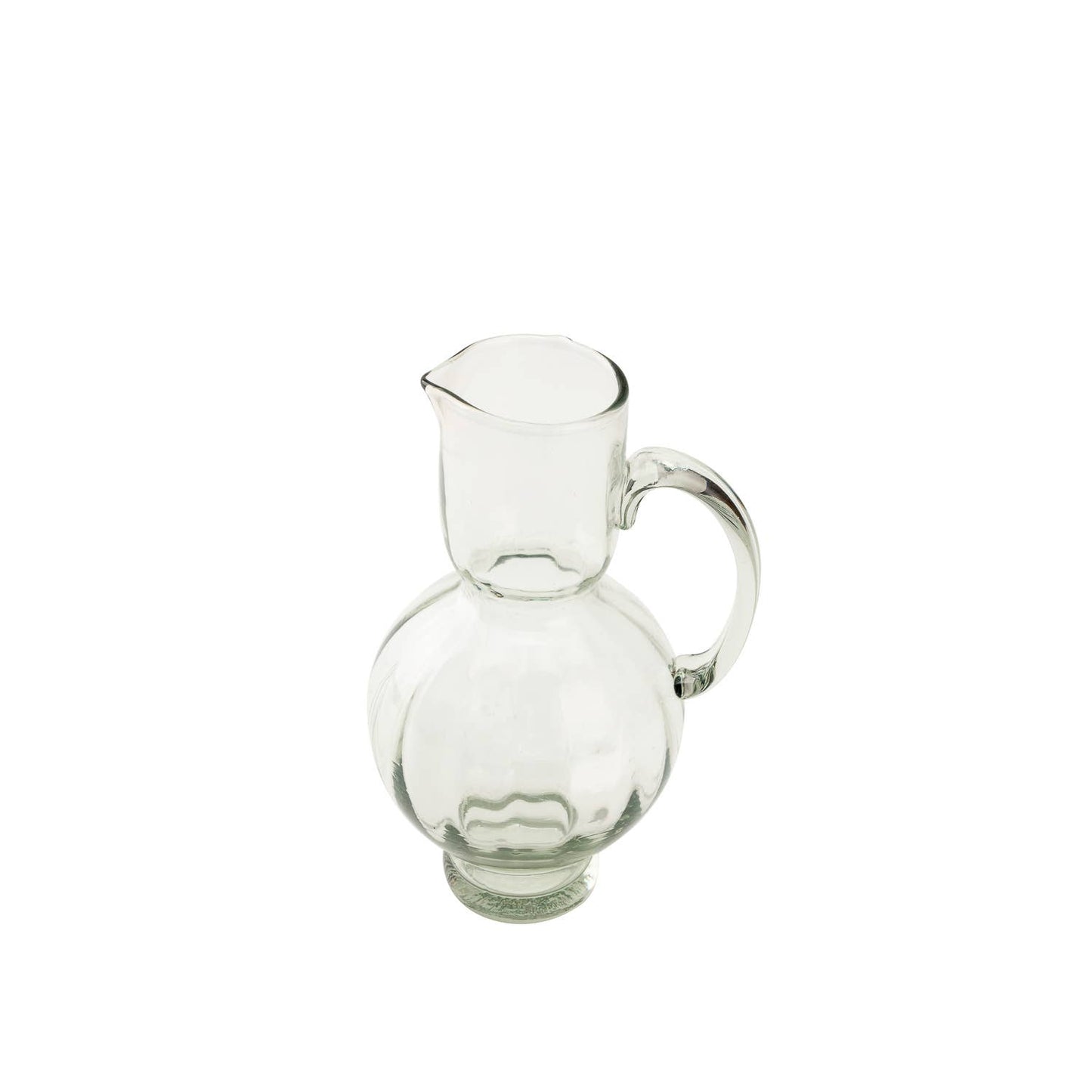 Evara fluted jug clear