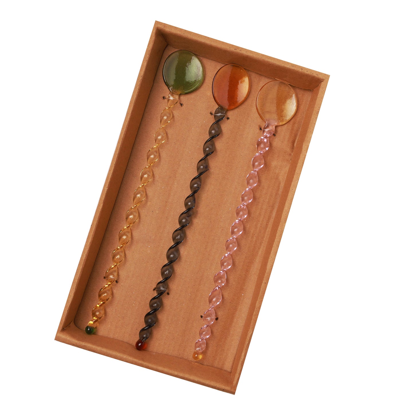 Daisy Spiral Spoon Pink