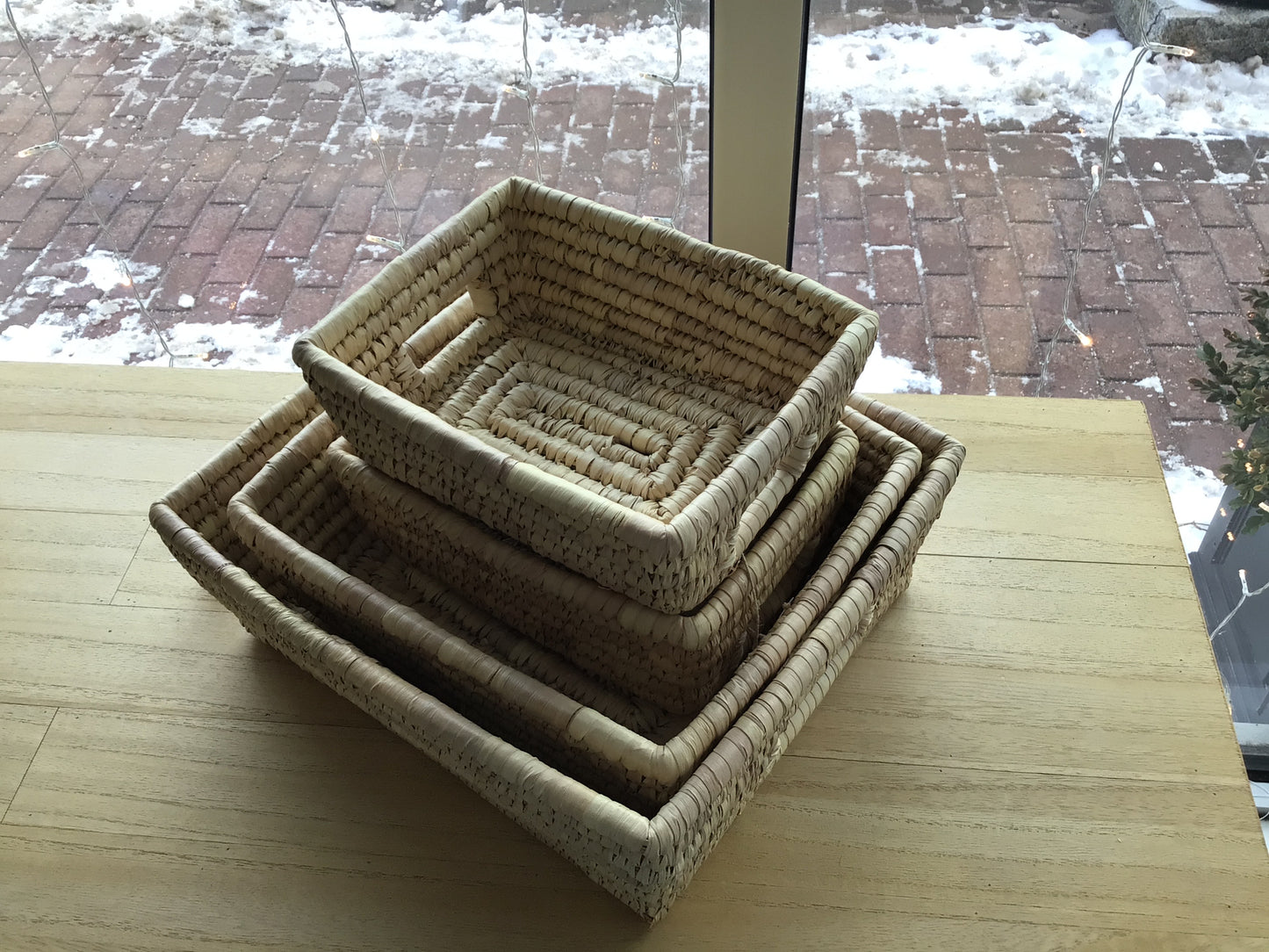 Bohemian Woven Baskets