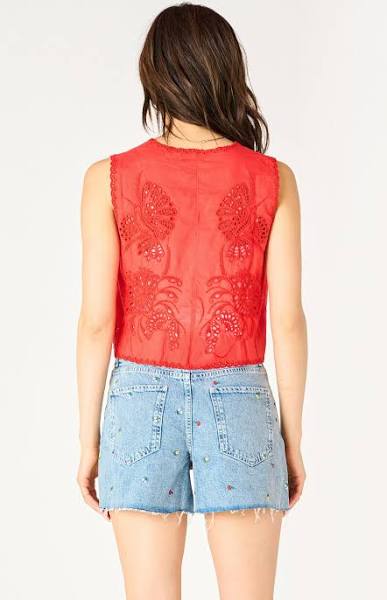 Scarlet Tie Top by Dex Clothing