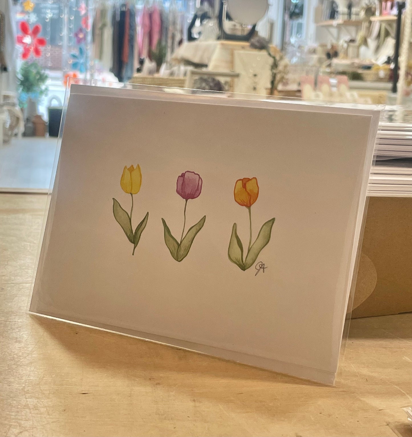 Floral Greeting Cards - Julie Yvonne Art