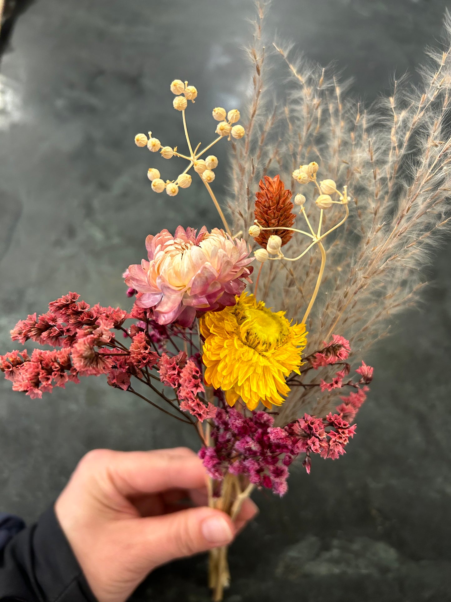 Dried Floral Mini Bouquet