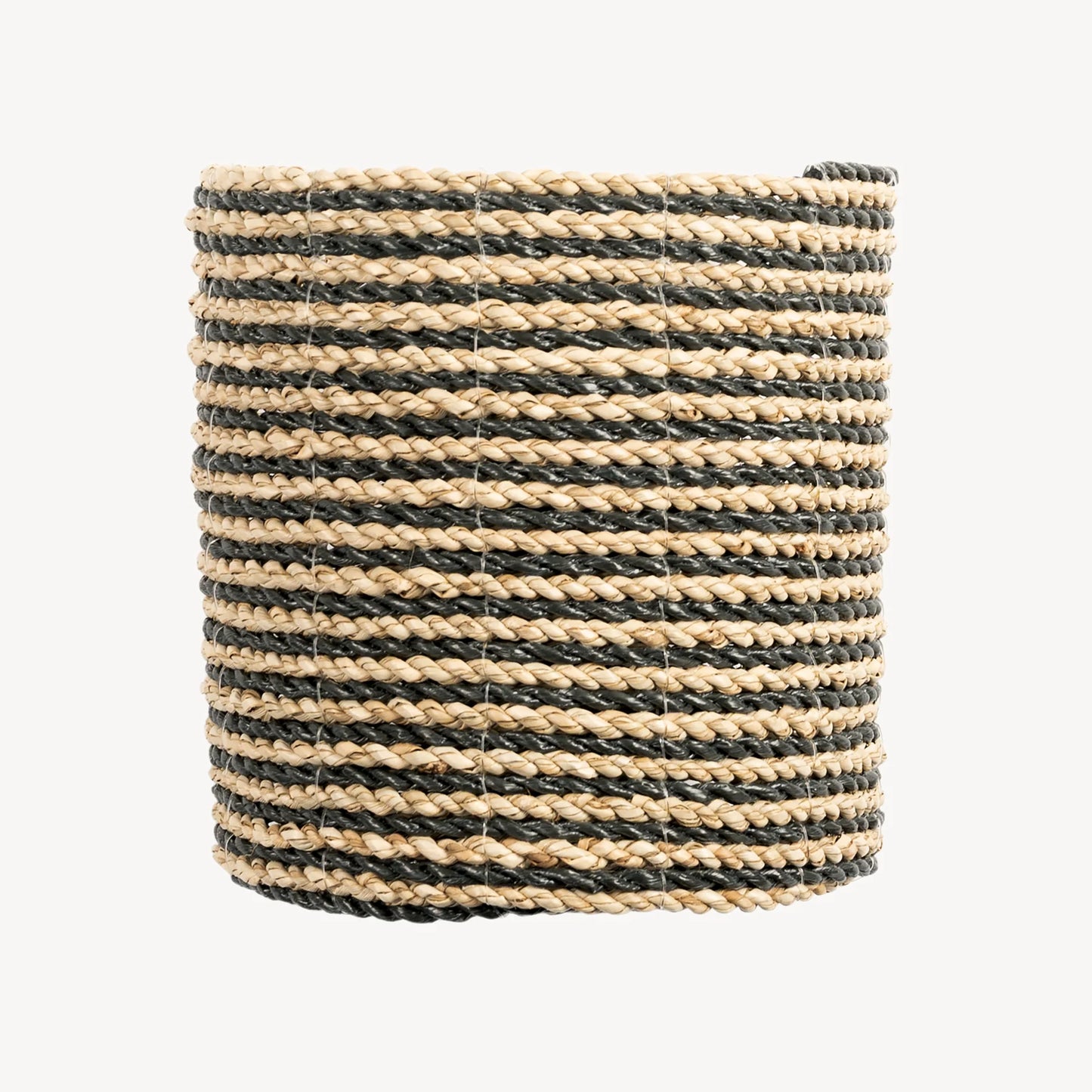 Plant Basket (Black and Natural, 3 sizes)
