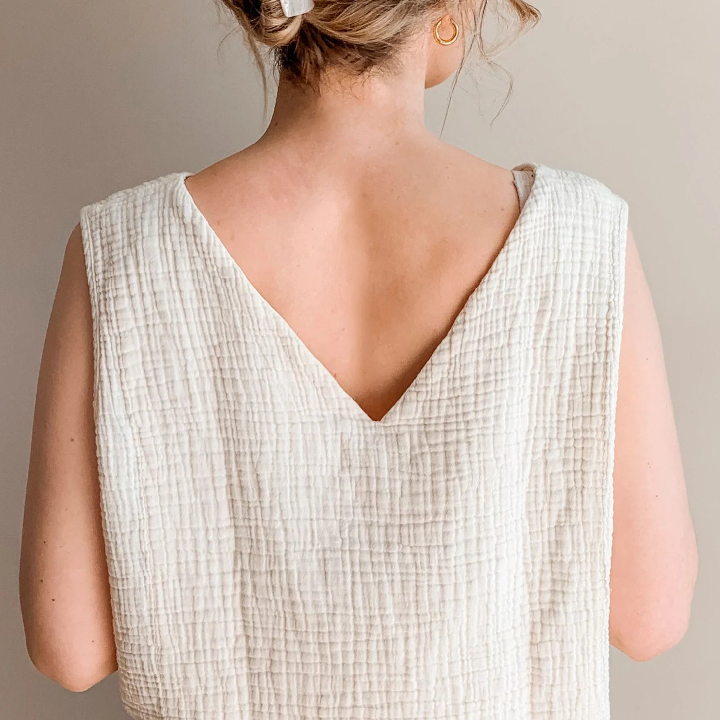 Crinkle Crop Tank