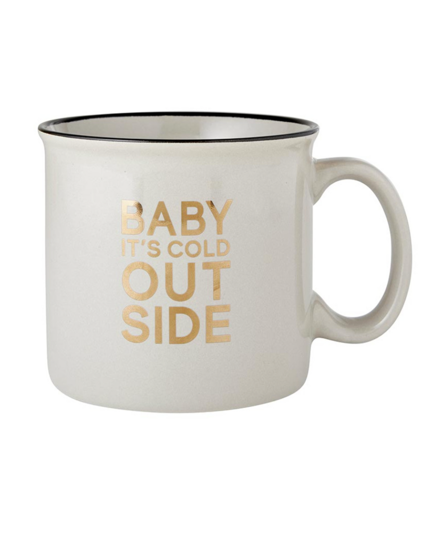 Baby It's Cold Outside Holiday Campfire Mug