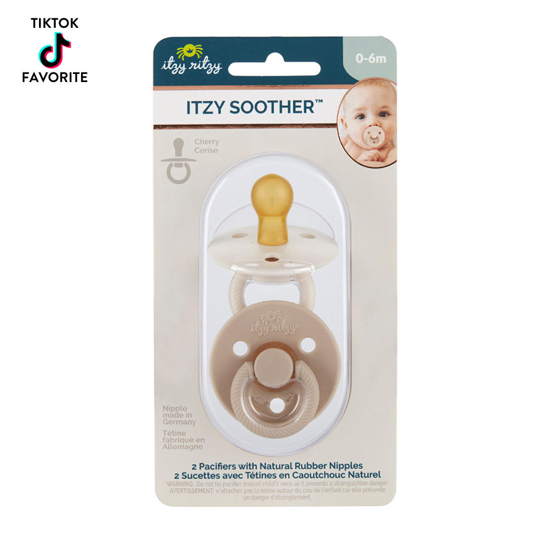 6-18 Months - Itzy Soother™ Natural Rubber Paci Sets