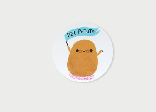 PEI Potato Sticker