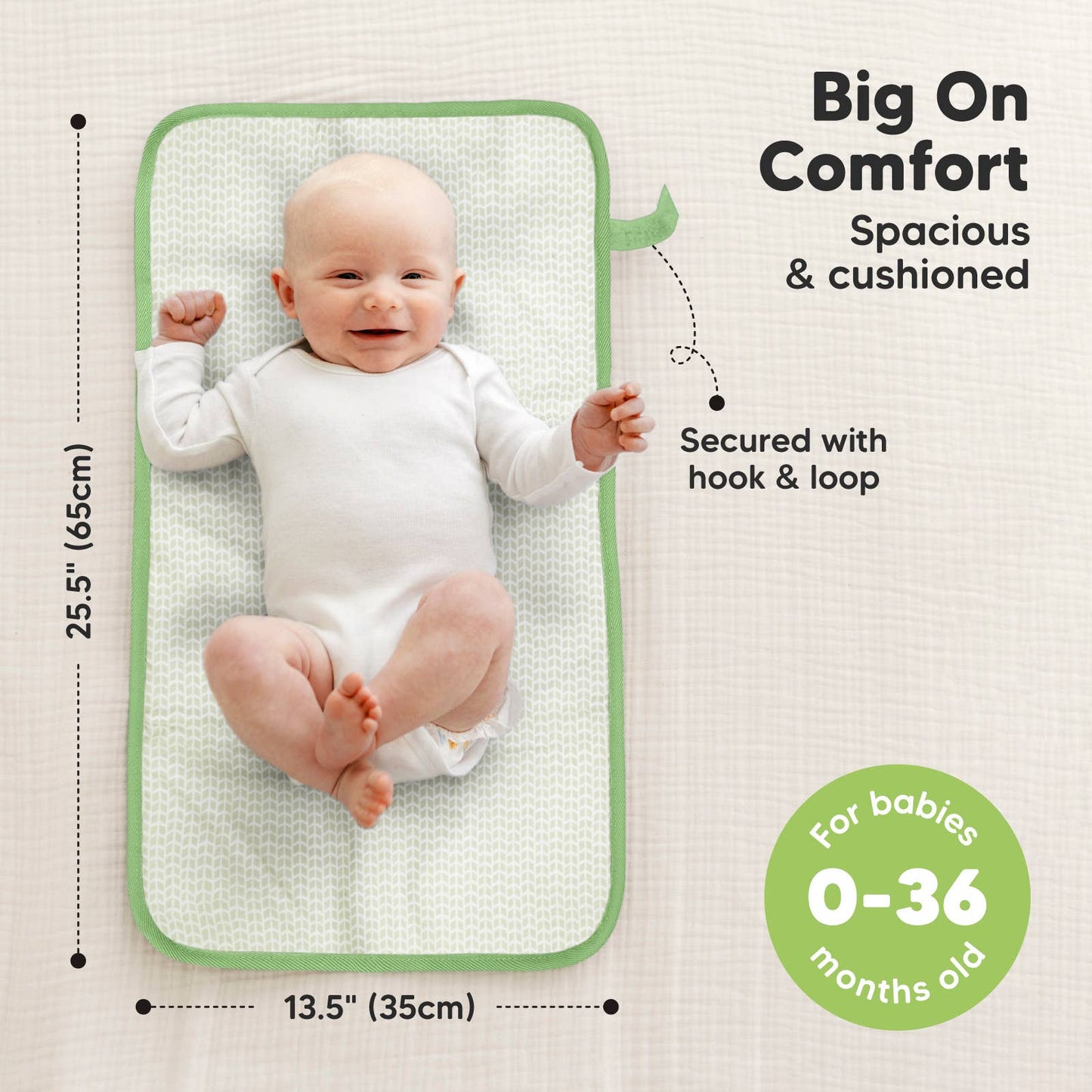 Portable Changing Pad for Baby, Diaper Changing Mat