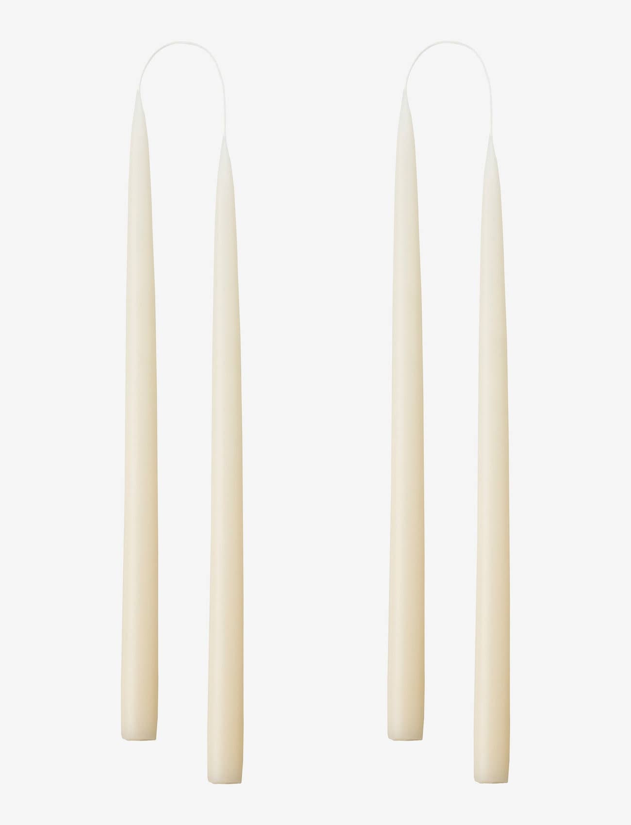 Off White Danish Taper Candle | Set of 2