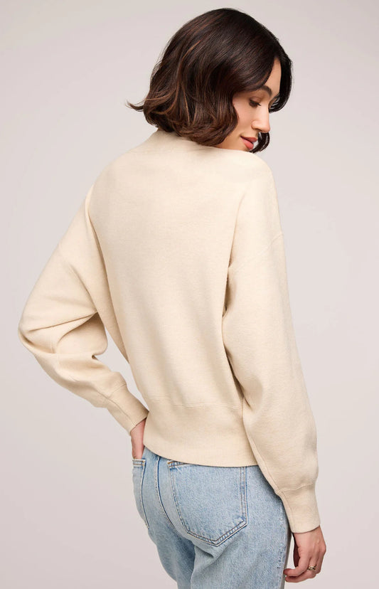 Heather Oat Sweater by Gentle Fawn