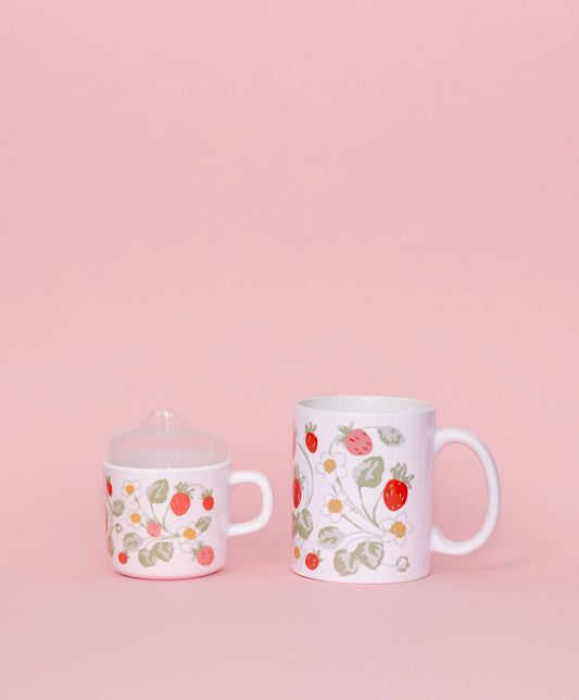 Strawberry Matching Cup Set