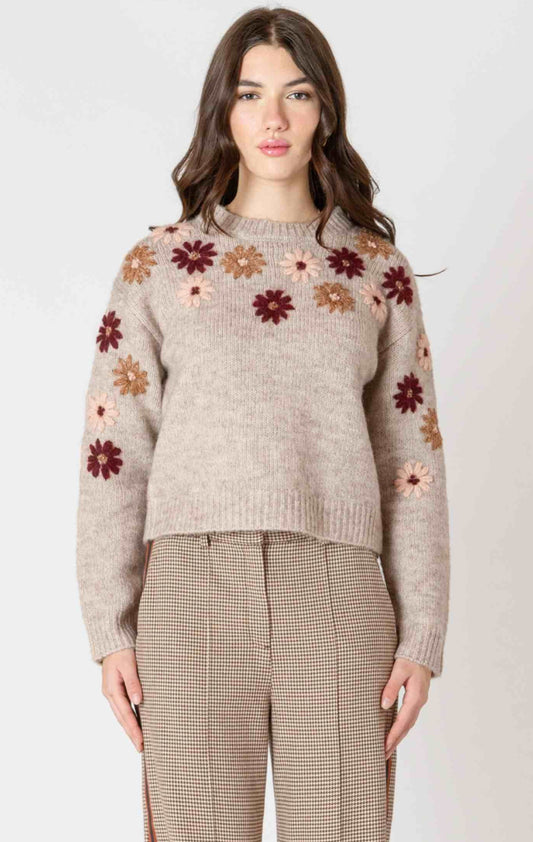 Floral Sweater