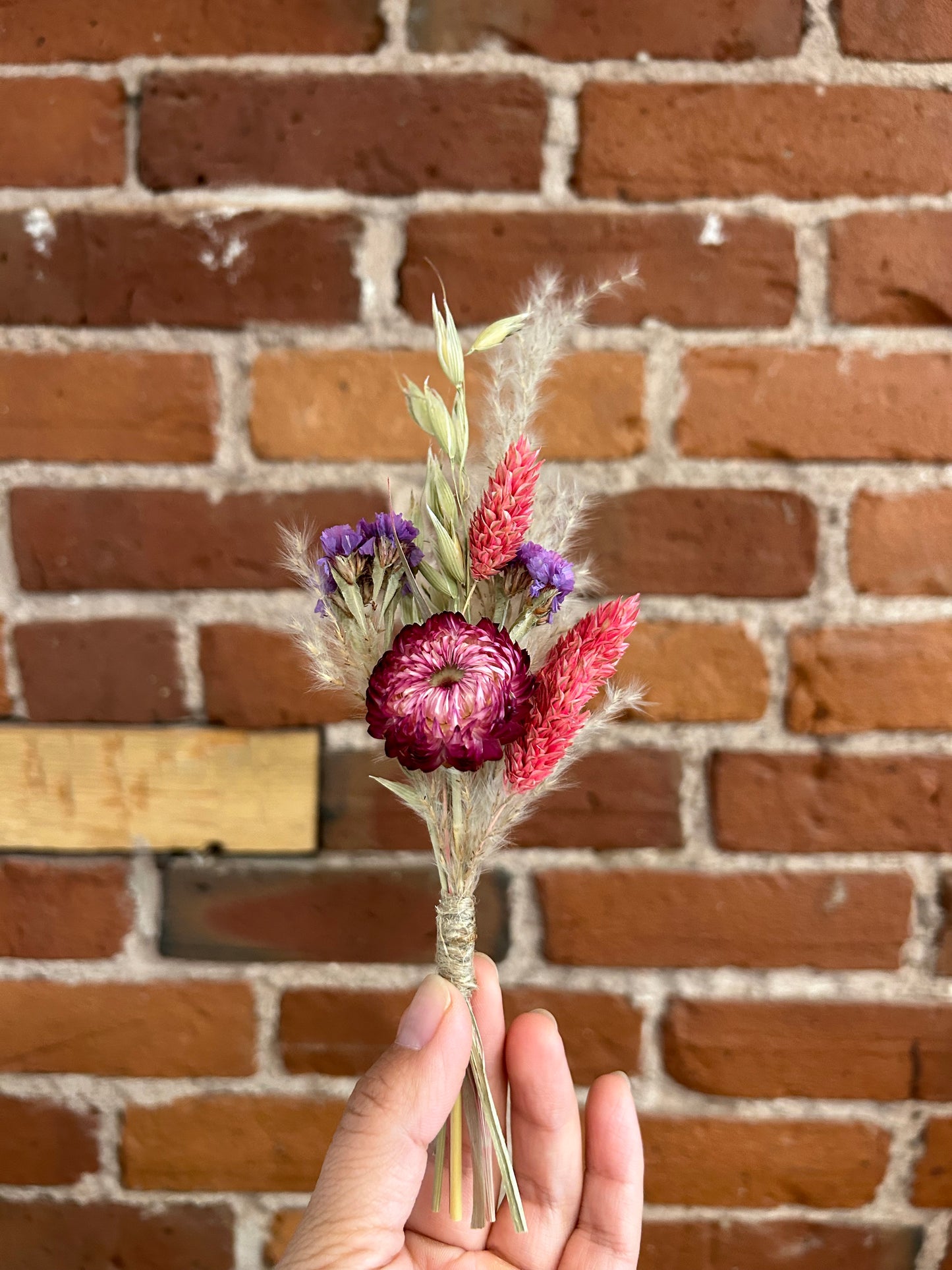 Dried Floral Mini Bouquet