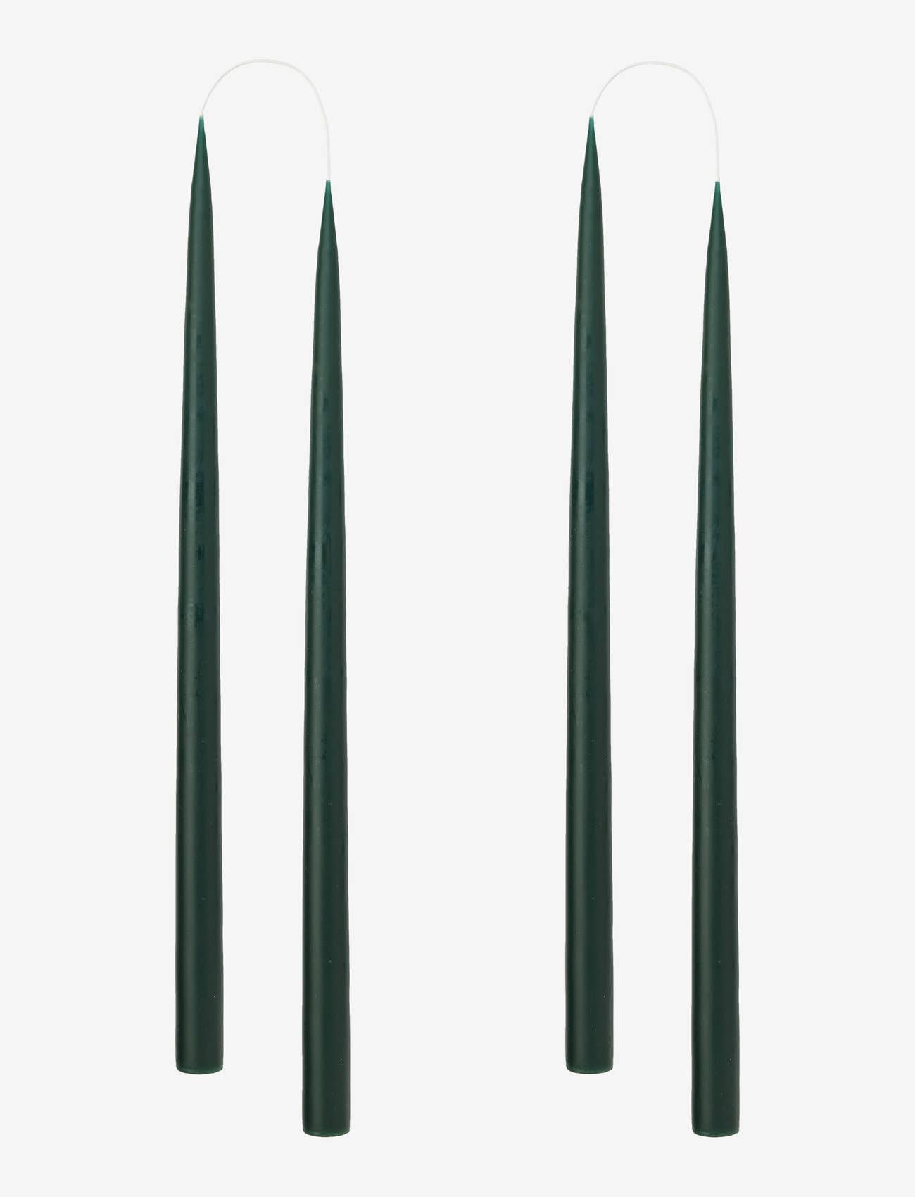 Forest Green Danish Taper Candle