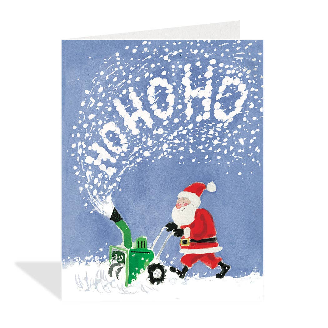 Ho Ho Ho Santa - Holiday Card