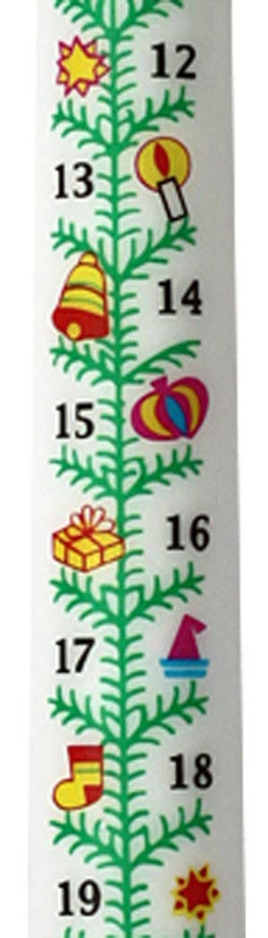 Countdown Advent Candle