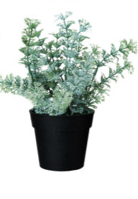 Faux Herbs in Plastic Pots, 4 Styles