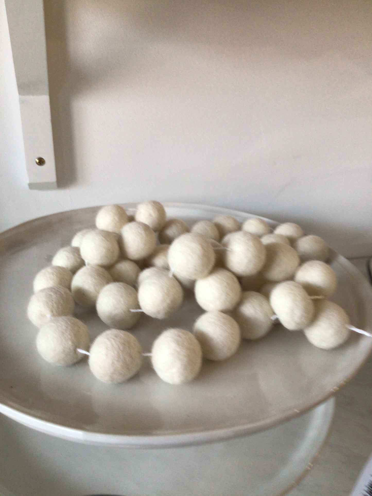 Felt Pom Pom Garland