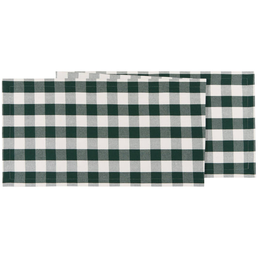 Spruce Buffalo Check Second Spin Table Runner