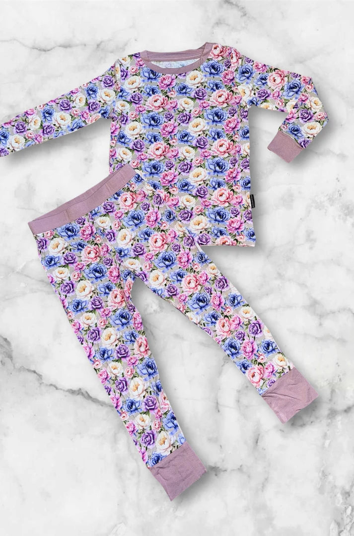 Peonies 2pc Sleepwear by Blue Boutique