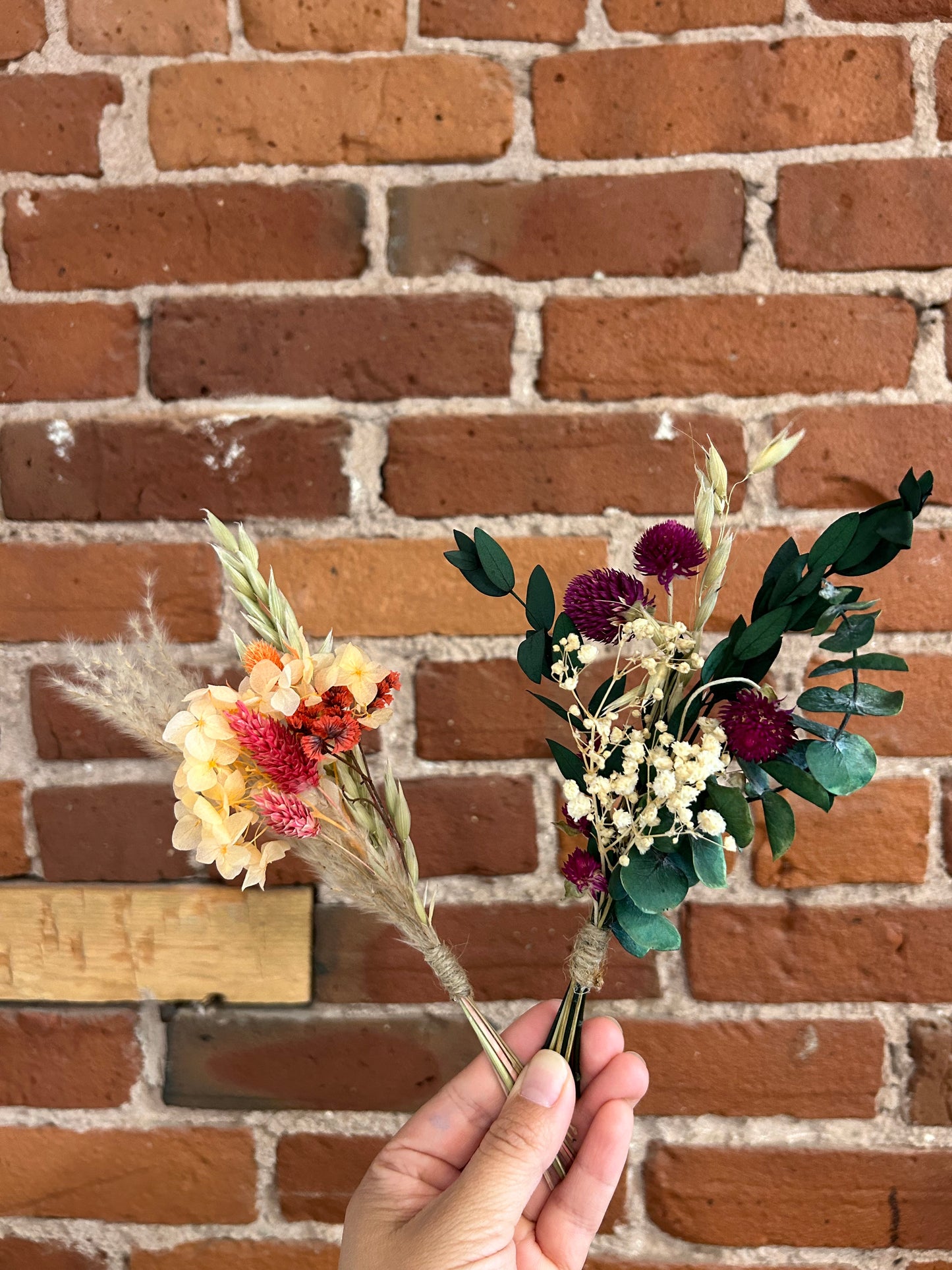 Dried Floral Mini Bouquet