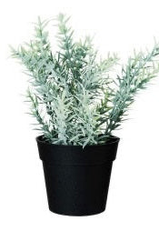 Faux Herbs in Plastic Pots, 4 Styles