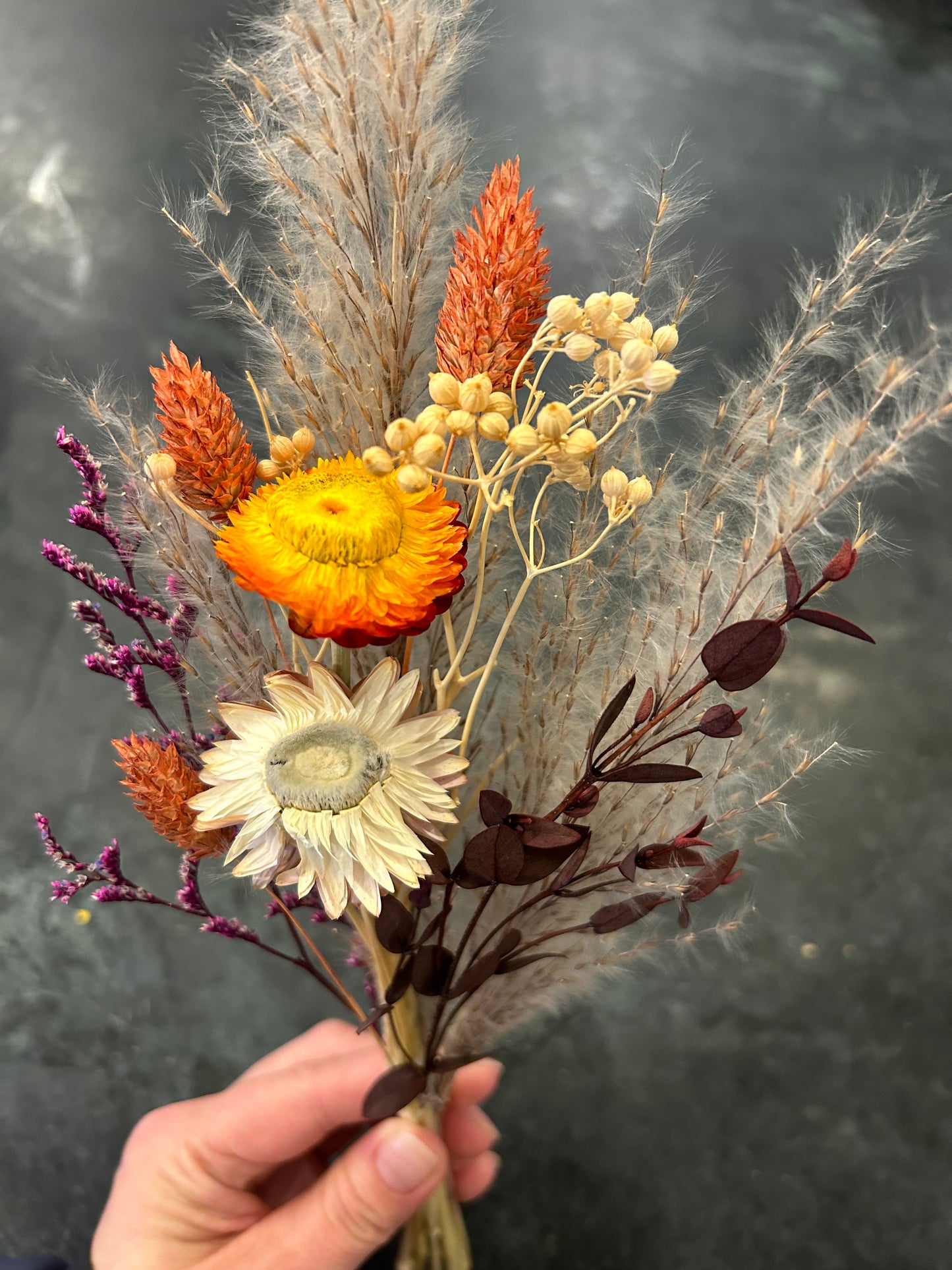 Dried Floral Mini Bouquet