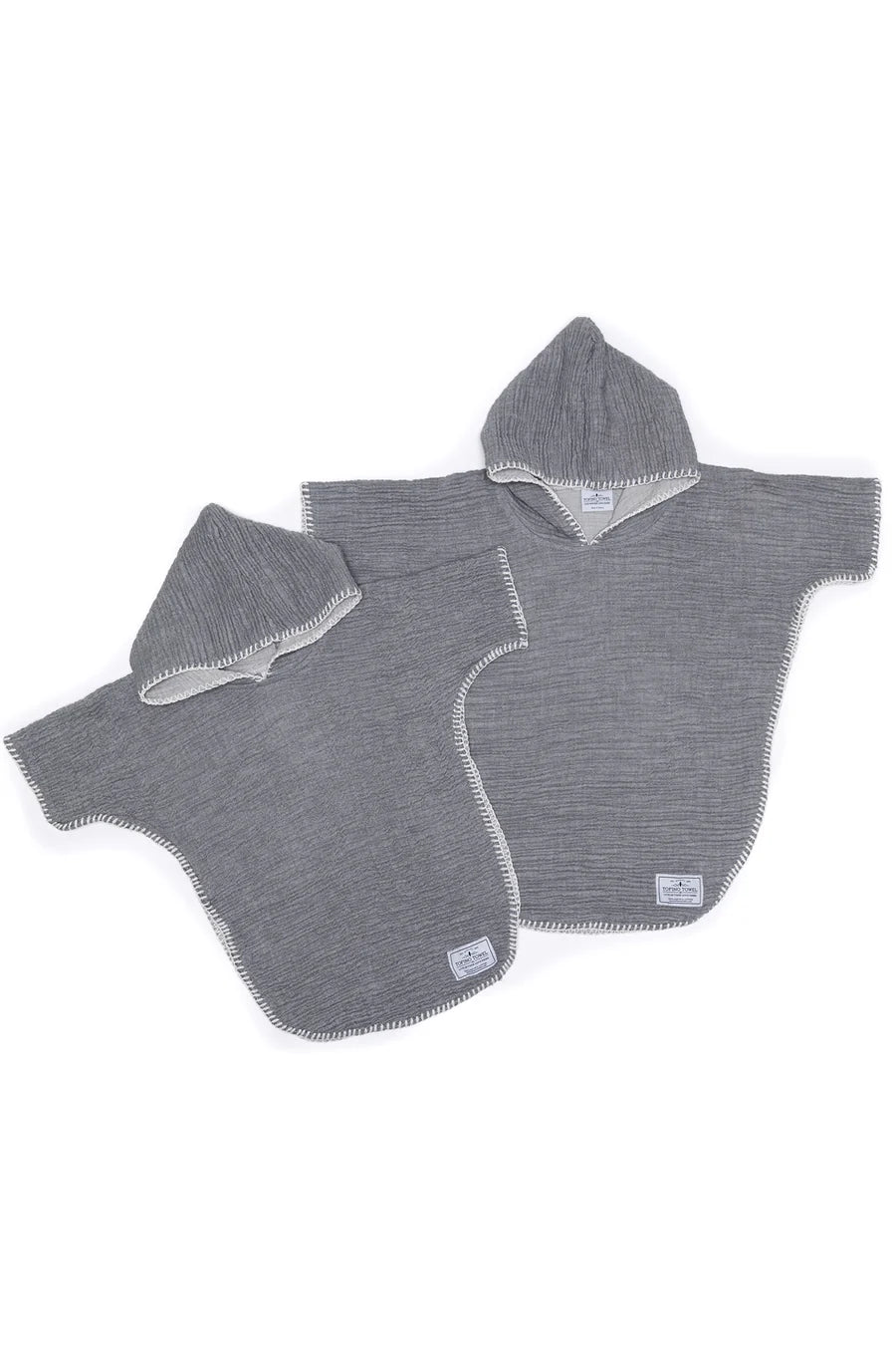 THE PEBBLE | Kids Muslin Poncho