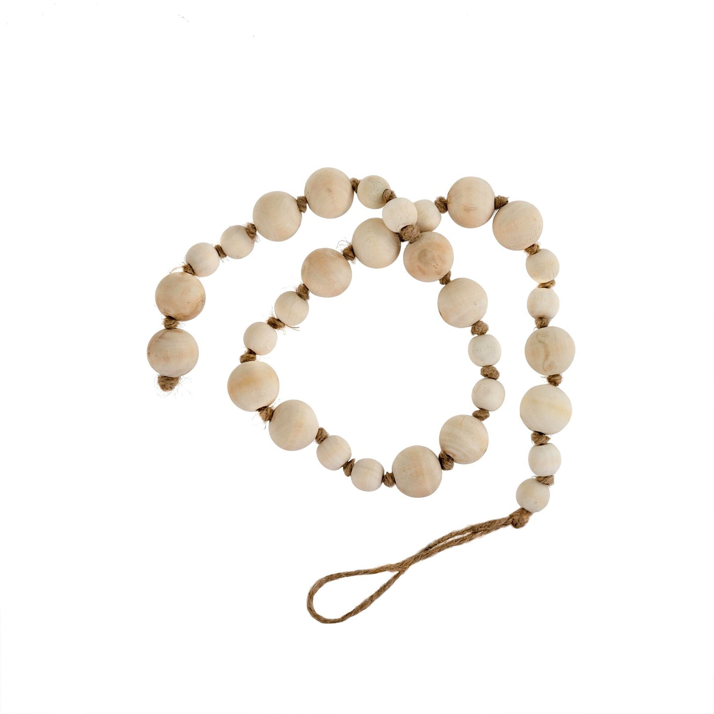 Wooden Prayer Beads - Natural