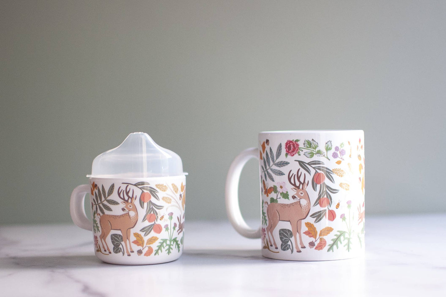 Woodland Matching Cup Set