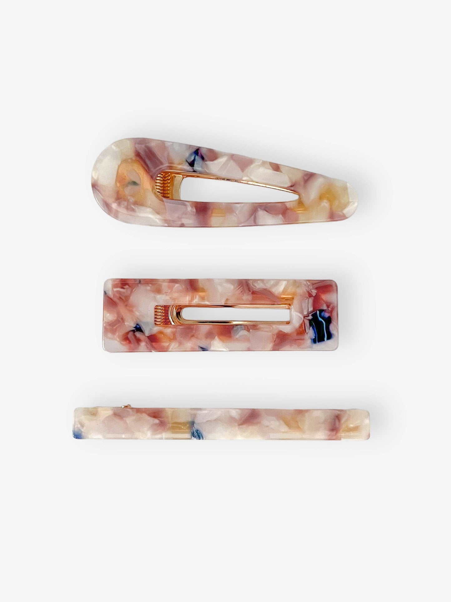 Pantone Quartz Barrettes (3-Pack)