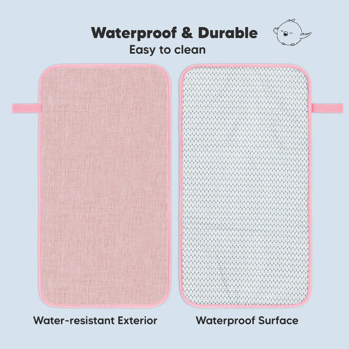 Portable Changing Pad for Baby, Diaper Changing Mat