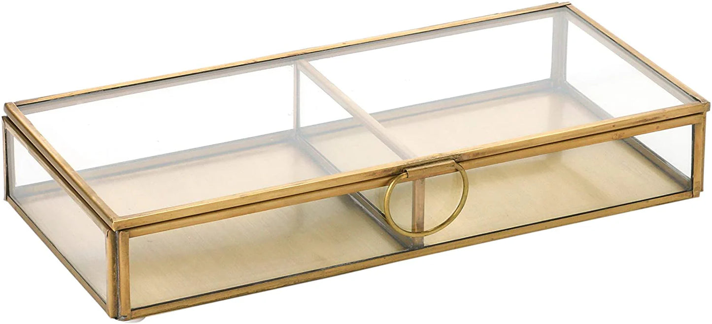 Brass and Glass Display Box