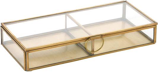 Brass and Glass Display Box