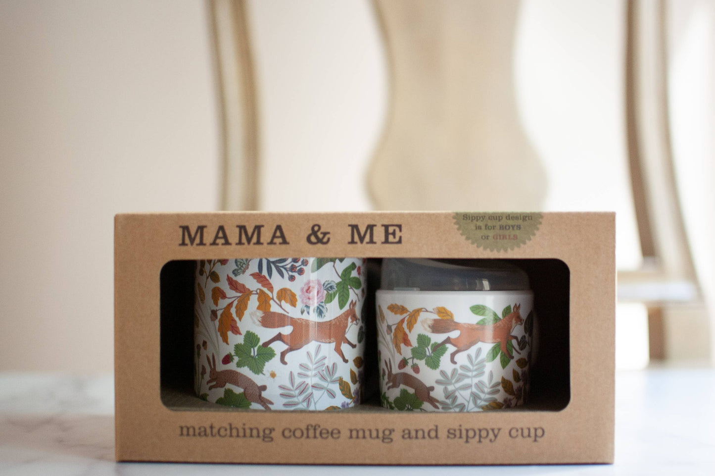 Woodland Matching Cup Set