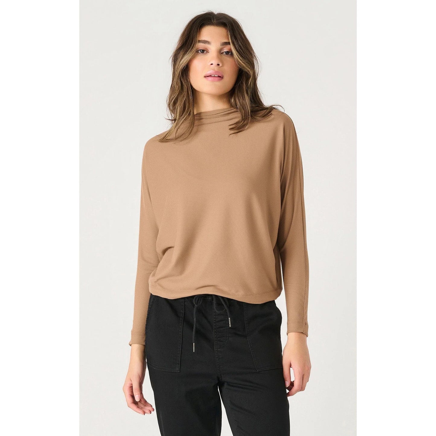 Long Sleeve Mock Neck