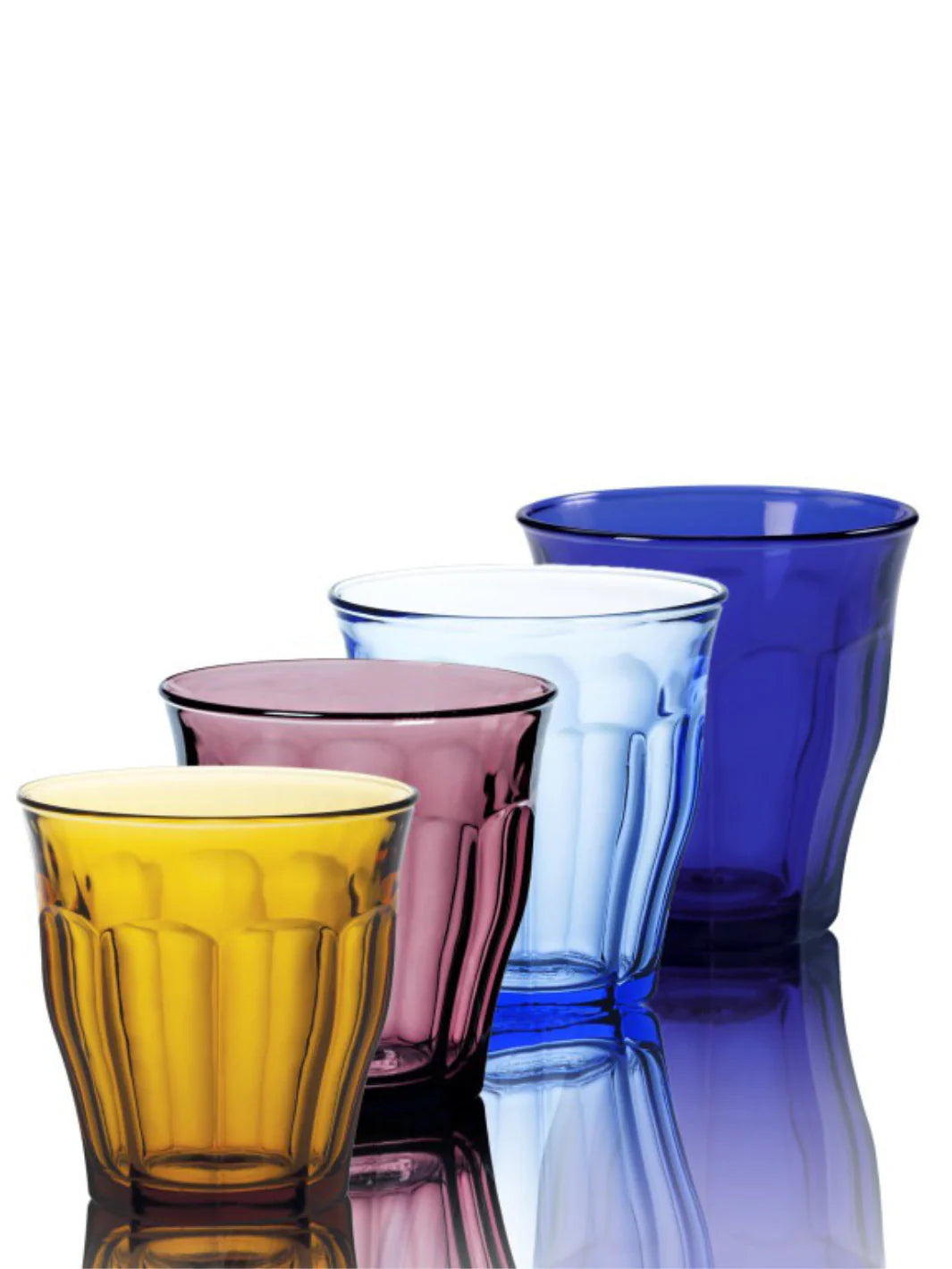 DURALEX Le Picardie® Assorted Colours Glass Tumbler Gift Box (250ml/8.5oz) (4-Pack)