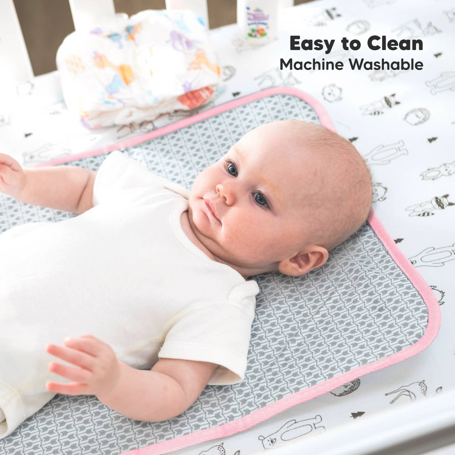 Portable Changing Pad for Baby, Diaper Changing Mat