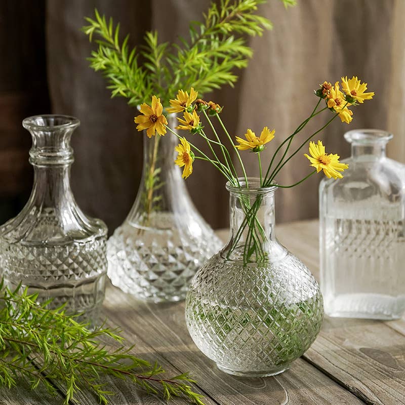 Rustic Glass Vase