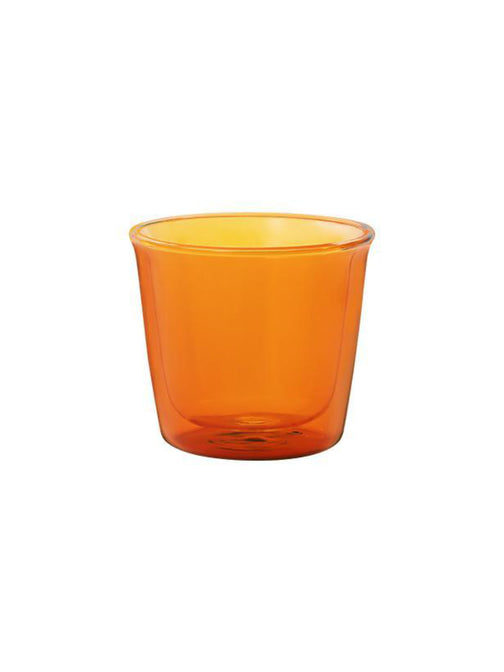 KINTO CAST AMBER Double Wall Glass (250ml/8.5oz)