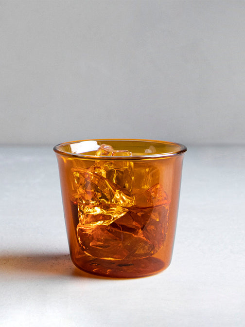 KINTO CAST AMBER Double Wall Glass (250ml/8.5oz)