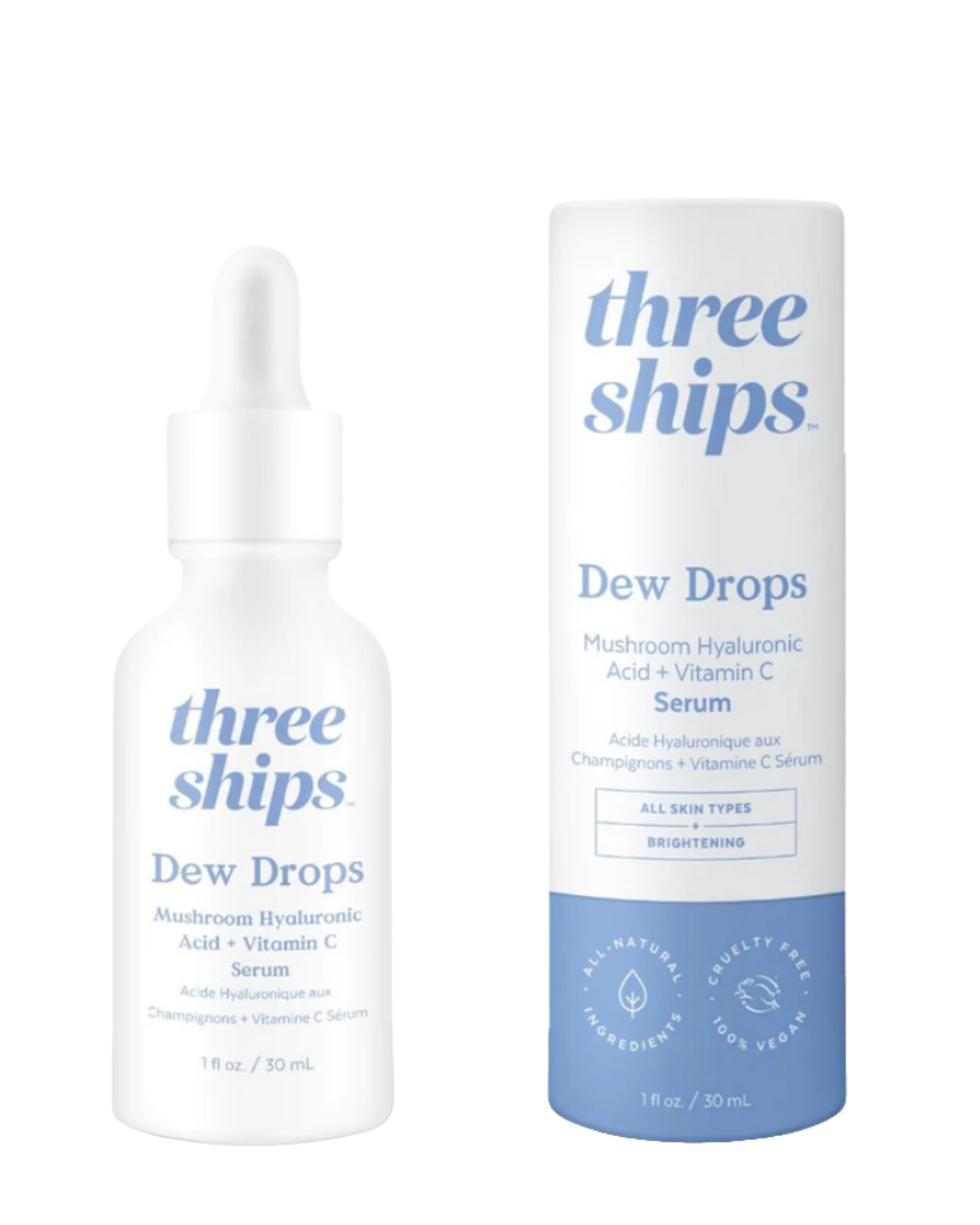 Dew Drops Mushroom Hyaluronic Acid + Vitamin C Serum