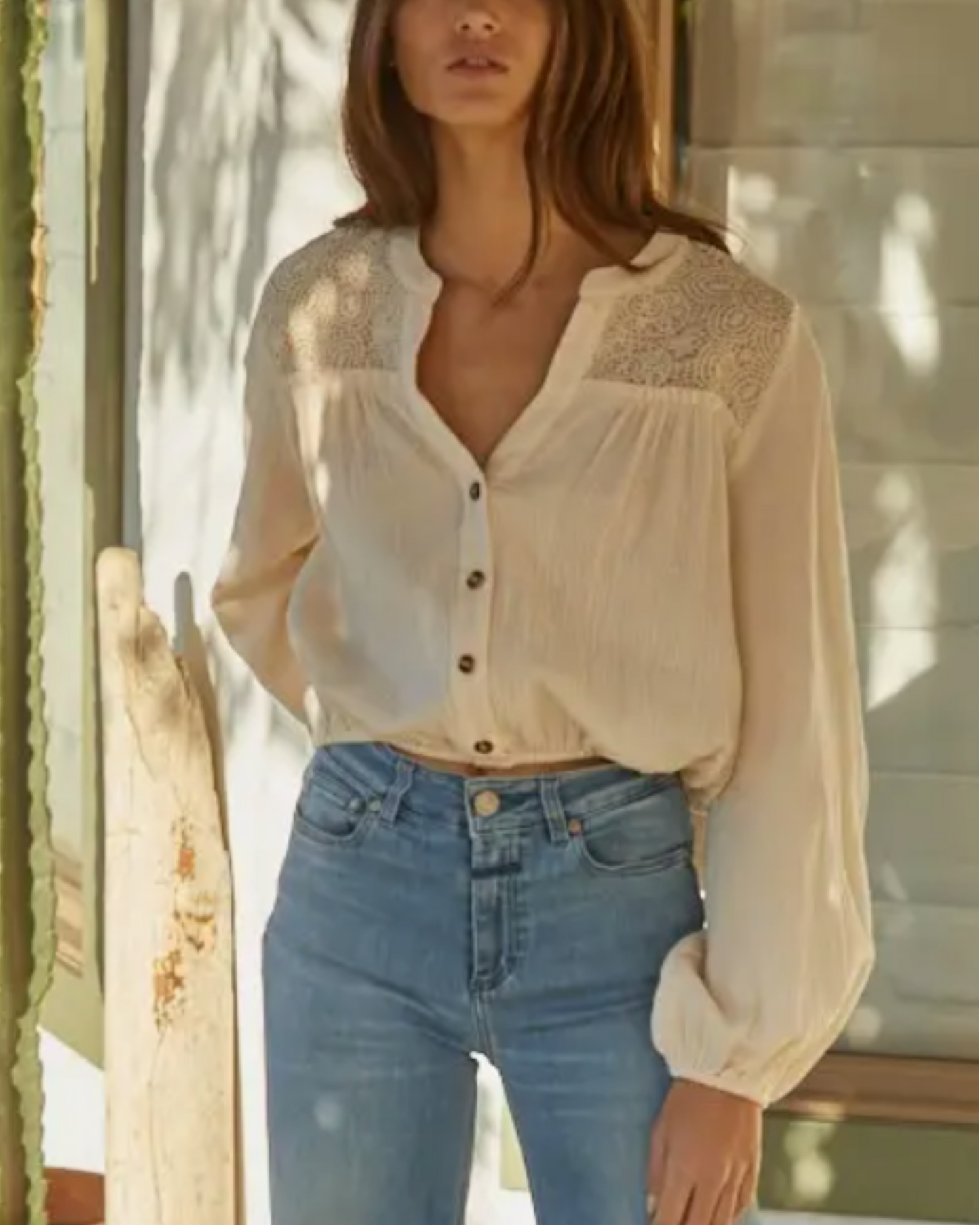 Peggy Woven Top