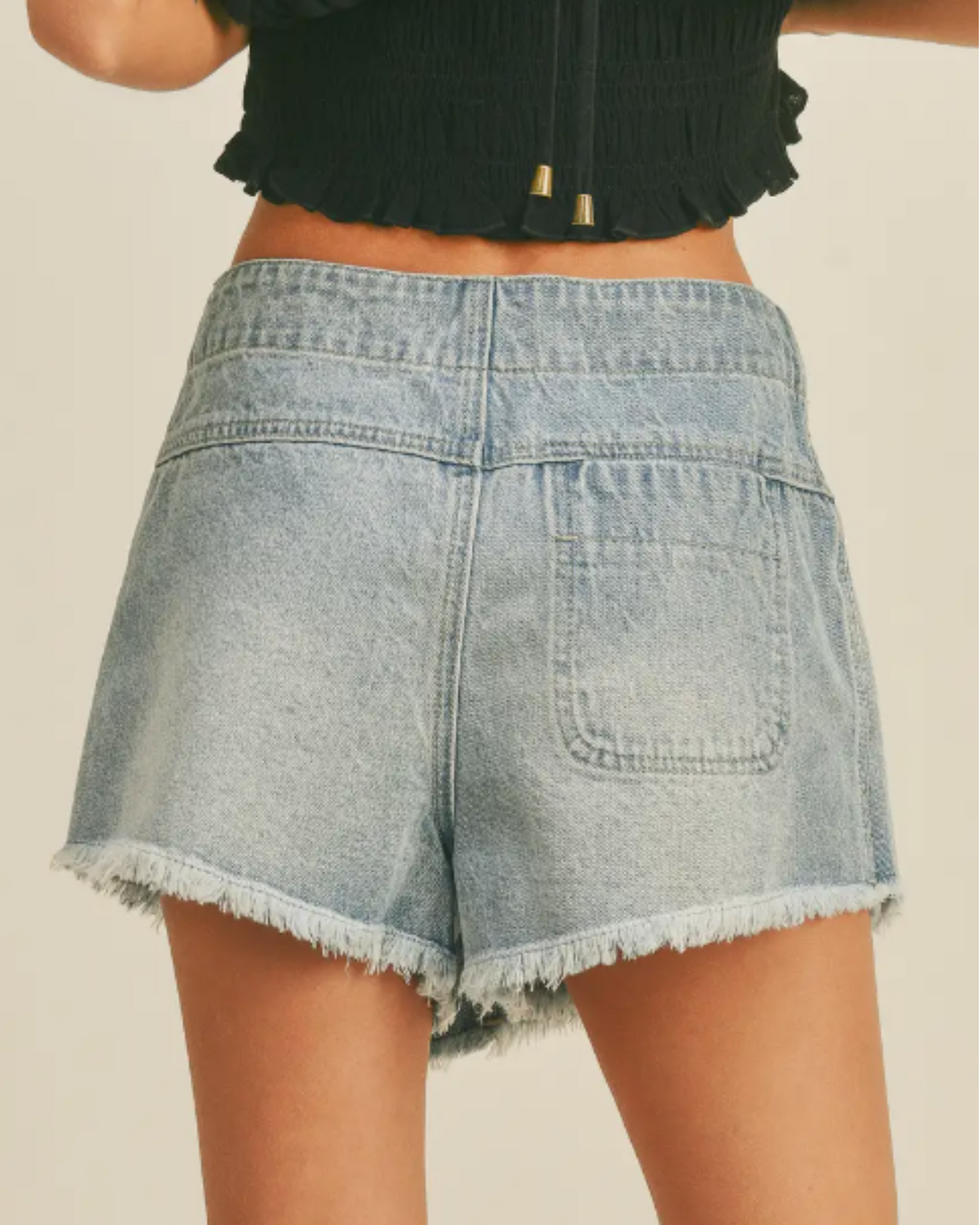 Denim Wrapped Skort