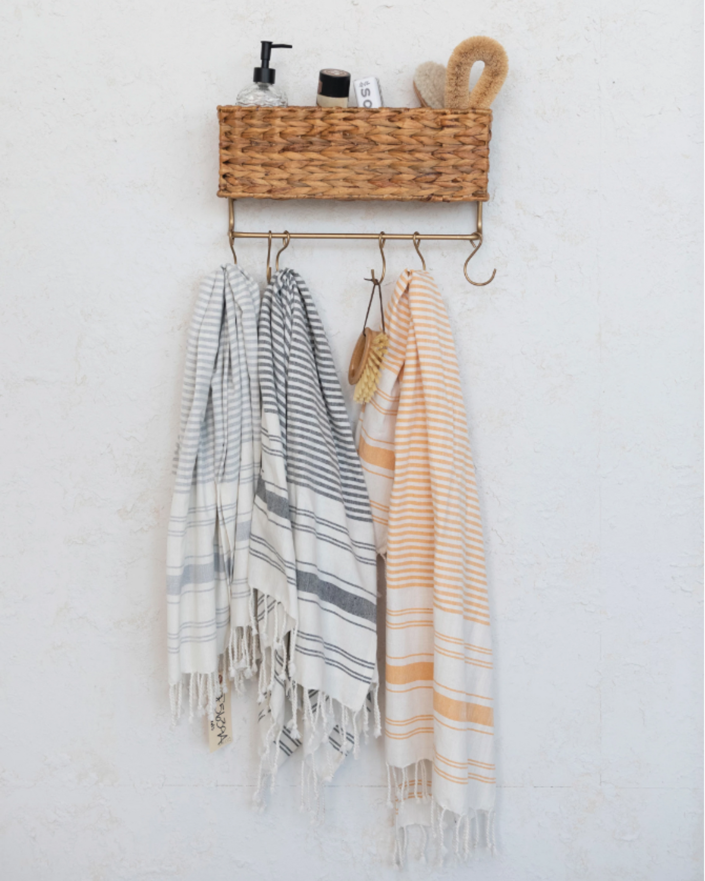 Turkish Cotton Striped Bath Towel